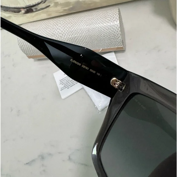 SOLD❤️✨JIMMY CHOOSE Eleni glittery sunglasses 🖤 - Picture 9 of 16